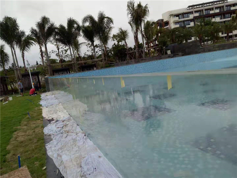 Özel kesim açık akrilik yüzme havuzu panelleri